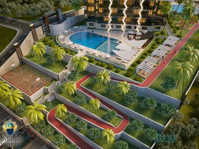 Dzielnica mieszkaniowa Elegant luxury flats for sale in Alanya