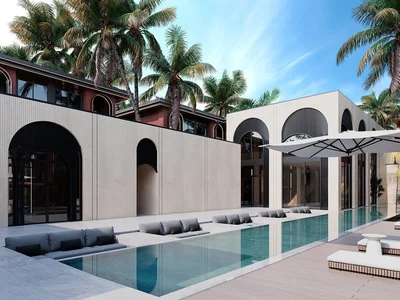 Zespół mieszkaniowy New premium residence with a swimming pool, a restaurant and a spa center at 100 meters from the beach, Phuket, Thailand