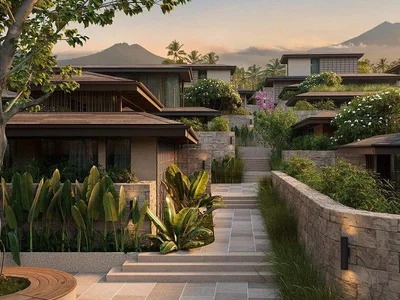 Residential complex New residential complex with restaurants, a swimming pool and panoramic views, 5 minutes away from Sawangan Beach, Bali, Indonesia