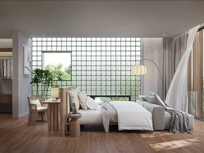 Complexe résidentiel New complex of villas with guaranteed income at 650 meters from Bang Tao Beach, Phuket, Thailand