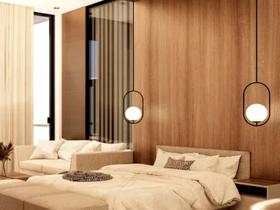 Zespół mieszkaniowy New complex of furnished villas and apartments with a swimming pool and a spa center in a popular area Canggu, Bali, Indonesia