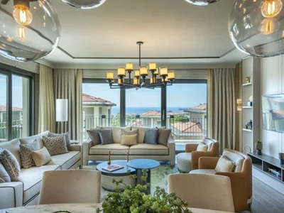 Zespół mieszkaniowy Apartments and villas with spacious balconies, in a new residential complex near swimming pools and restaurants, Istanbul, Turkey