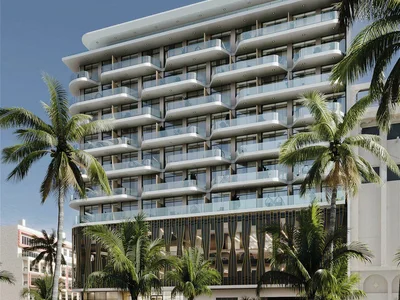 Complexe résidentiel New premium residence Vitality with swimming pools, a co-working area and a restaurant, JVC, Dubai, UAE