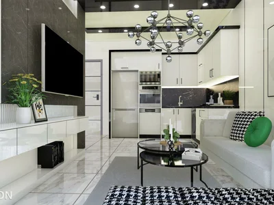 Zespół mieszkaniowy Modern luxury residence with swimming pools, a gym and a kids' playground, Alanya, Turkey
