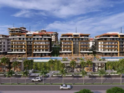 Wohngebäude New Apartment Project For Sale in Alanya Kestel