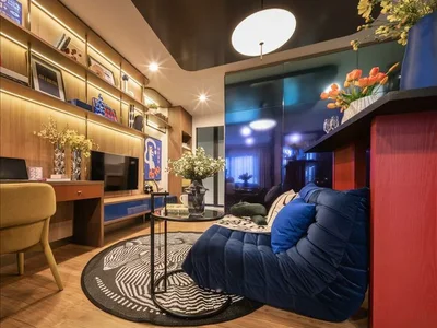 Residential complex High-rise residence with a swimming pool, a conference room and a co-working area, Bangkok, Thailand