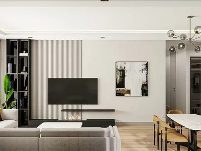 Zespół mieszkaniowy New residence with a swimming pool and green areas near the forest, Istanbul, Turkey