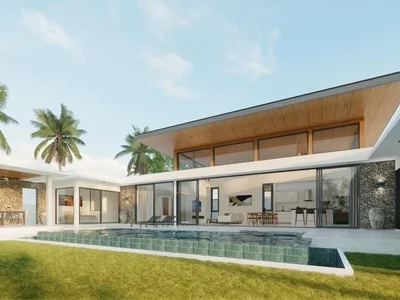Wohnanlage New complex of villas with swimming pools just 100 m from Bang Po Beach, Maenam, Samui, Thailand