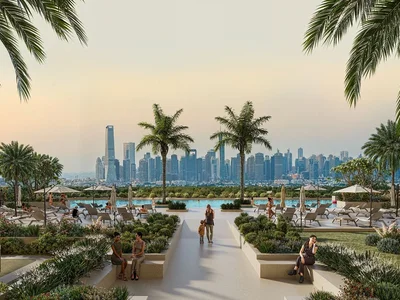Apartment building Stylish City-View Apartments with Payment Plan in Dubai JVT