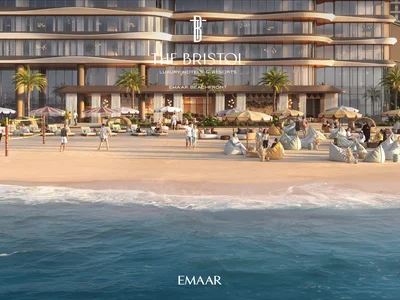 Zespół mieszkaniowy High-rise residential complex Bristol with a private beach in Emaar Beachfront area, Dubai, UAE