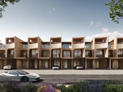 Wohnanlage New complex of townhouses Kensington Gardens with a private school and lagoons, International City Phase 2, Dubai, UAE