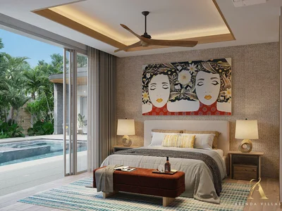 Residential complex Complex of villas with swimming pools and roof-top terraces close to Layan Beach, Phuket, Thailand