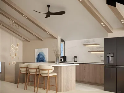 Residential complex New complex of villas with swimming pools and panoramic views close to the beaches, Samui, Thailand