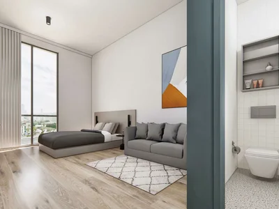 Wohnanlage Furnished apartments and studios in a residential complex with work and lounge areas, Kığıthane, Istanbul, Turkey