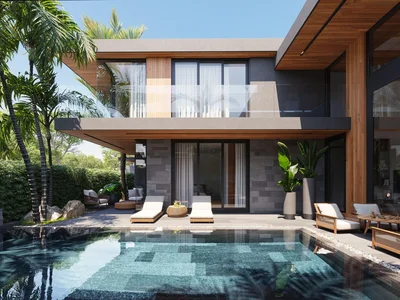 Complexe résidentiel Exclusive villa complex by a picturesque lake in Choeng Thale, Phuket, Thailand