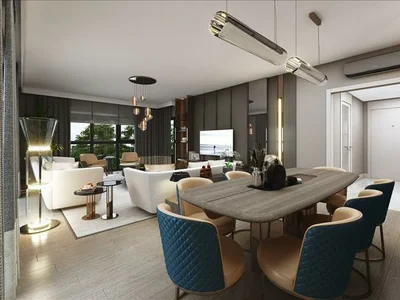 Complexe résidentiel New residence with swimming pools and gardens near a highway and a metro station, Istanbul, Turkey