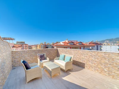 Dzielnica mieszkaniowa Luxurious 4 room apartment in Oba, Alanya