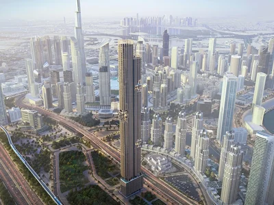Apartment building Apartments in 110 Storey Downtown Residences Tower in Business Bay