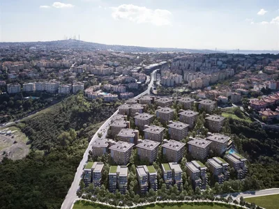 Residential complex Novyy proekt s unikalnym vidom na Bosfor i prostornymi pomescheniyami