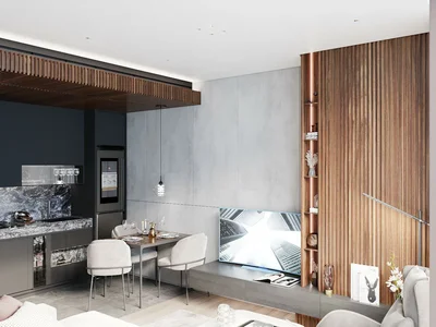 Complejo residencial New residence with a cinema and a fitness center near metro and metrobus stations, Beşiktaş, Istanbul, Turkey