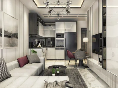 Wohnanlage Luxury residence with swimming pools and a view of the sea in a prestigious area, Alanya, Turkey