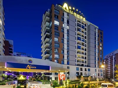 Complexe résidentiel Luxury apartments in the Avrupa Esentepe Kartal complex.