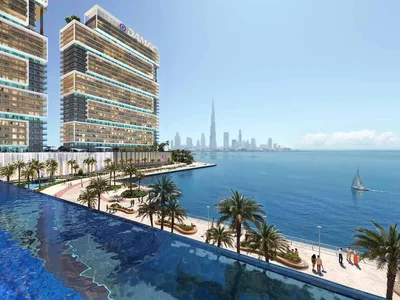 Residential complex Branded residential complex Chelsea Residences with a beach club and marina in Dubai Maritime City, UAE