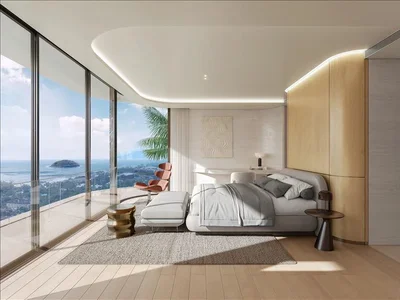 Residential complex New complex of villas with swimming pools and panoramic sea views, 600 meters from Kata Beach, Phuket, Thailand