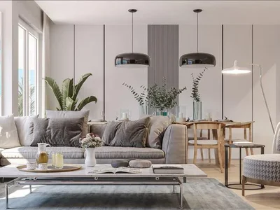 Complexe résidentiel Residence with swimming pools, sports grounds and around-the-clock security close to the airport, Istanbul, Turkey