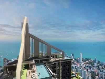 Complexe résidentiel New apartments in an exclusive residential complex, Pattaya, Chonburi, Thailand