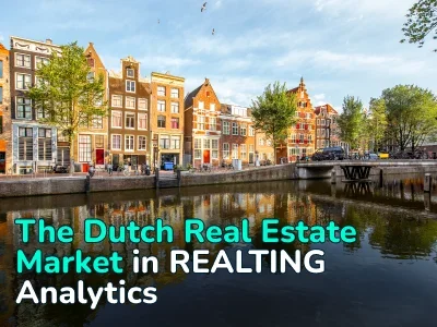 Dutch Real Estate Market in REALTING Analytics: +11% Sales and Record Price Growth in 300 Municipalities