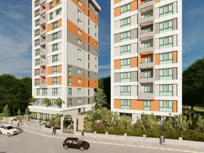 Complexe résidentiel New residence with a swimming pool close to the promenade, Istanbul, Turkey