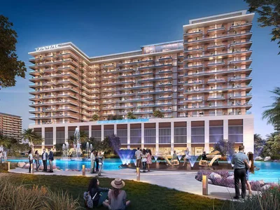 Residential complex New project DAMAC Riverside Views with s clubhouse and a kids' adventure park in the prestigious area of Dubai, UAE