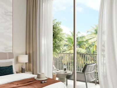 Complejo residencial Cedar Creek Beach — apartments in a residential complex by Emaar with terraces, park and harbour views in Dubai Creek Harbour