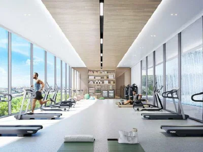 Residential complex New residence Eleve with swimming pools, a fitness center and lounge areas, Jebel Ali Industrial Second, Dubai, UAE