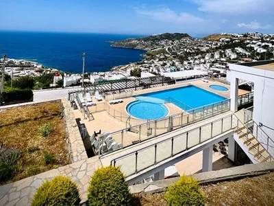 Willa Furnished three bedroom villa in Bodrum with sea view.