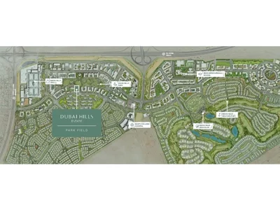 Residential quarter Park Field Dubai Hills