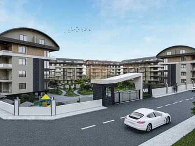 Residential quarter Conveniently Located Apartments in Oba Alanya with luxury amenities