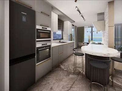 Zespół mieszkaniowy New complex of villas with swimming pools and sea views, Kalkan, Turkey