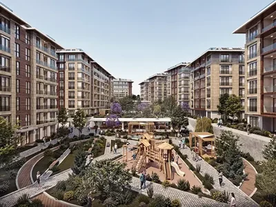 Wohnanlage Apartments in Zeytinburnu area.