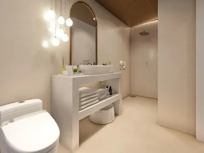 Zespół mieszkaniowy Complex of furnished villas with swimming pool near an international school, Samui, Thailand
