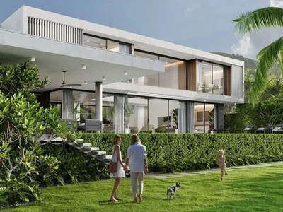 Complejo residencial New residential villa complex opposite British International School in Koh Kaew, Phuket, Thailand