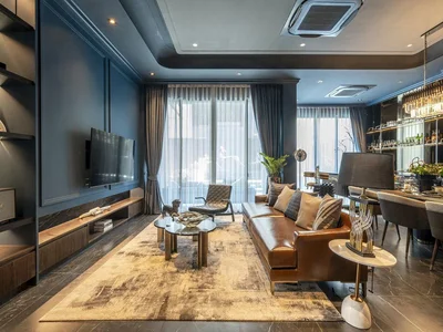 Residential complex Complex of villas with swimming pools, lounge areas and clubhouses, Bangkok, Thailand