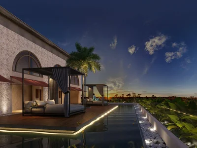 Wohnanlage Modern residence with a swimming pool, a business center and around-the-clock security on the first line of beach, Uluwatu, Bali, Indonesia