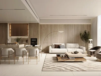 Apartment building Apartments in 110 Storey Downtown Residences Tower in Business Bay