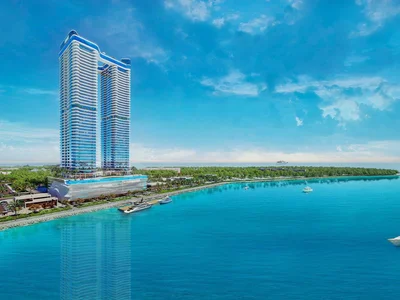 Жилой комплекс Новая высотная резиденция Oceanz с бассейном, спа-центром и бизнес-центром, Maritime City, Дубай, ОАЭ