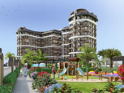 Wohnanlage Luxury apartments in Payallar