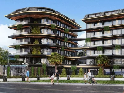 Residential complex New premium residence with 5-star services, 230 meters from the sea, Kestel, Turkey