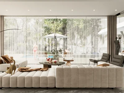 Zespół mieszkaniowy New villas with swimming pools in a premium residential complex, Muang Phuket, Thailand
