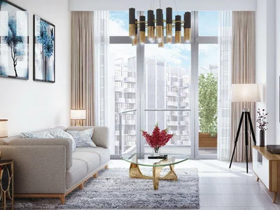 Wohnanlage High-quality residence Creek Views 1 with a swimming pool close to the international airport, Al Jaddaf, Dubai, UAE